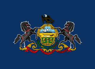 Flaga stanowa Pensylwania