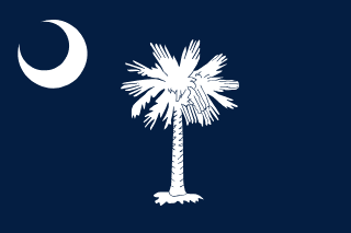 Flaga stanowa Karolina Południowa