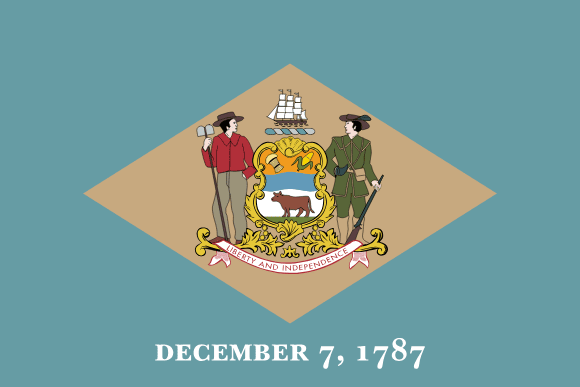 Flaga stanowa Delaware