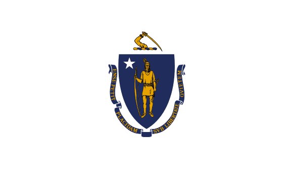 Flaga stanowa Massachusetts