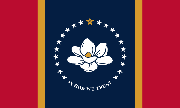 Flaga stanowa Missisipi