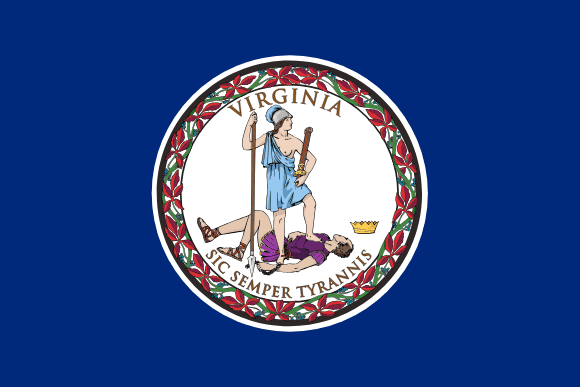 Flaga stanowa Wirginia