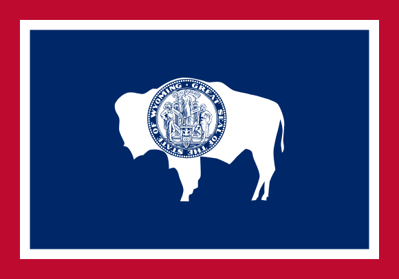 Flaga stanowa Wyoming